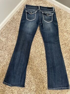 Womens Dark Wash Bootcut Jeans - Daytrip